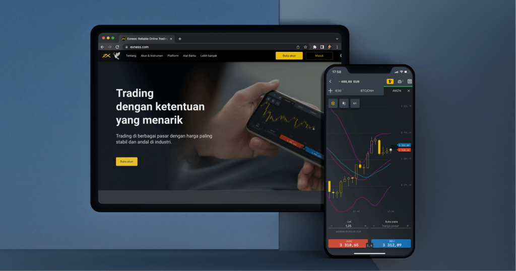 exness Web and Mobile Access